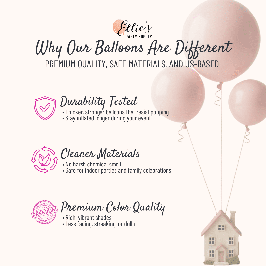 Ellie's Peppermint Red & Pink Christmas Balloon Garland Kit