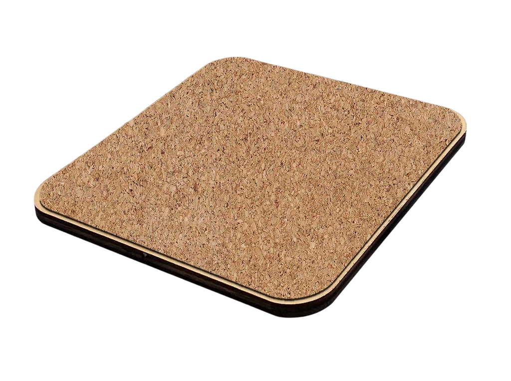 G.DeBrekht Turkey Cork-Backed Coasters, Set of 4