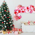 Ellie's Peppermint Red & Pink Christmas Balloon Garland Kit